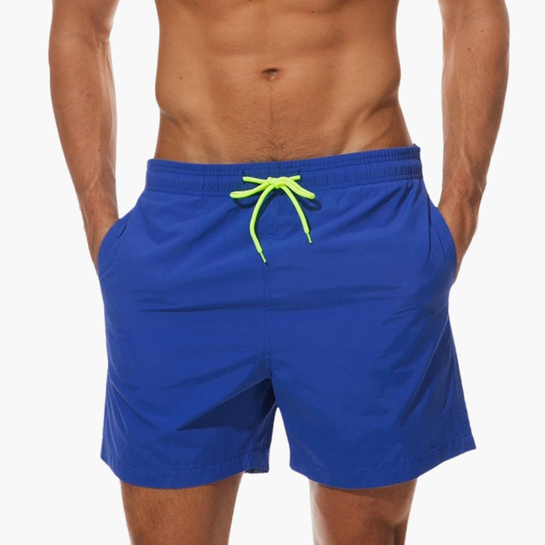 Short Homme avec Taille Élastique et Extensible
