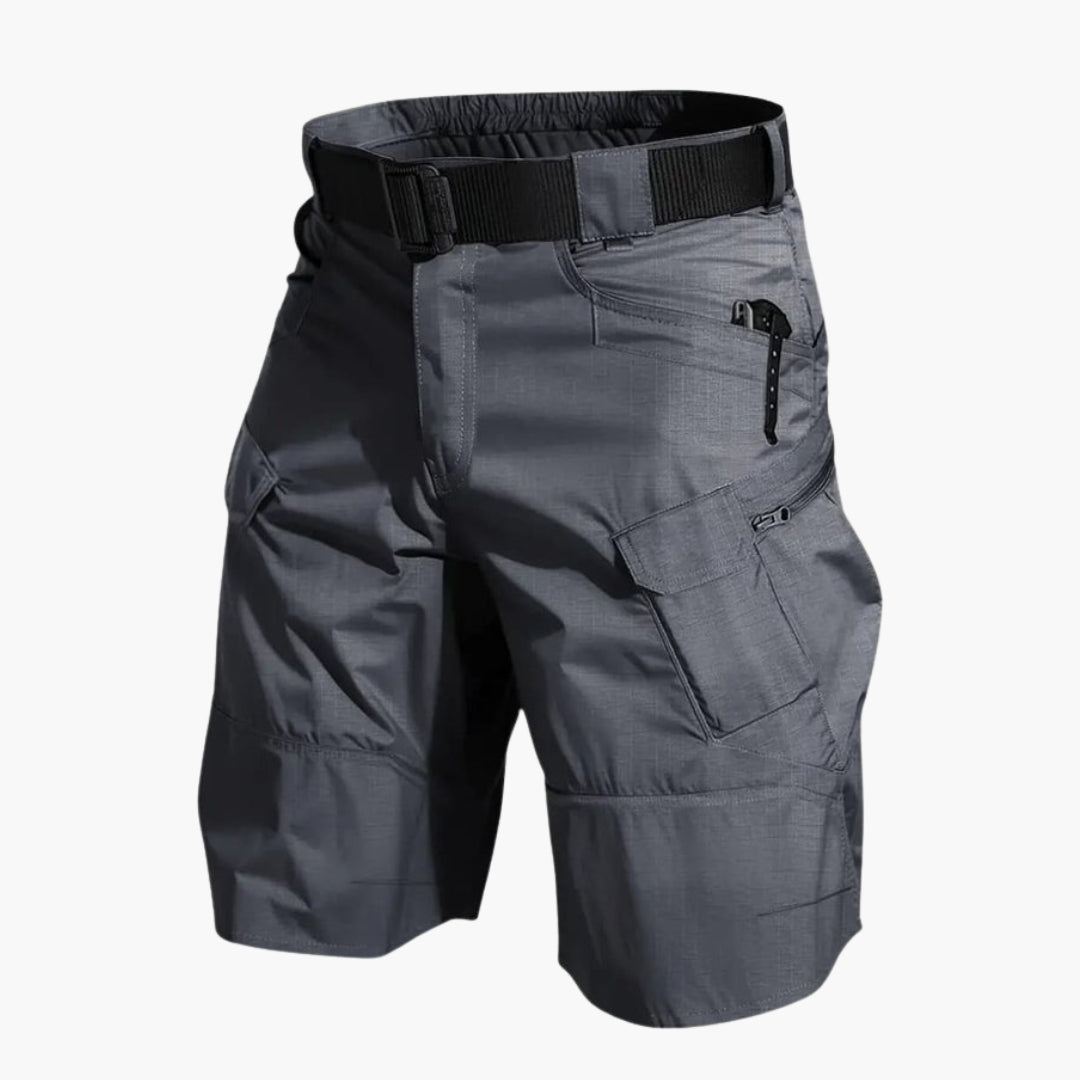 Short cargo homme avec fermeture boutonnée