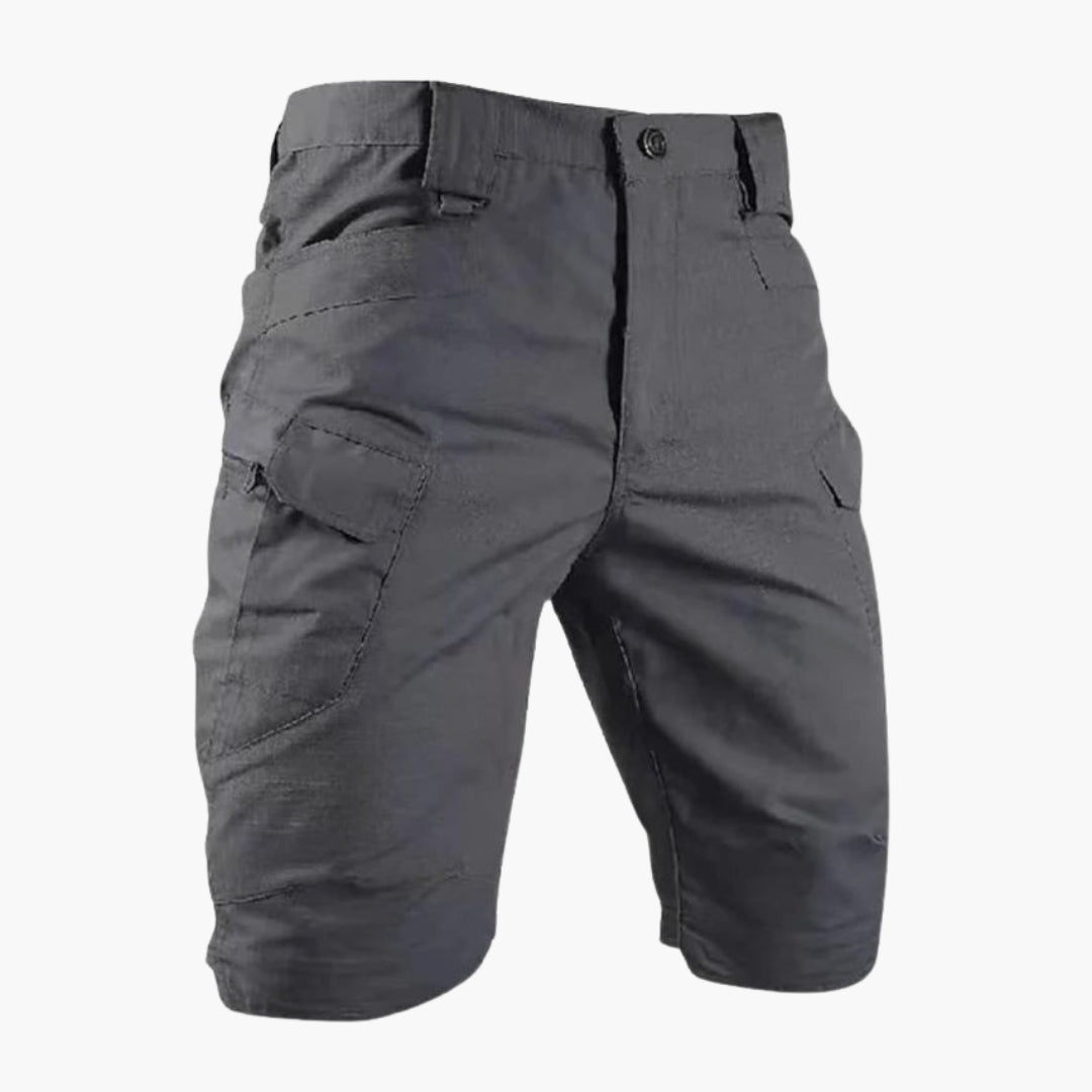 Short cargo homme avec fermeture boutonnée