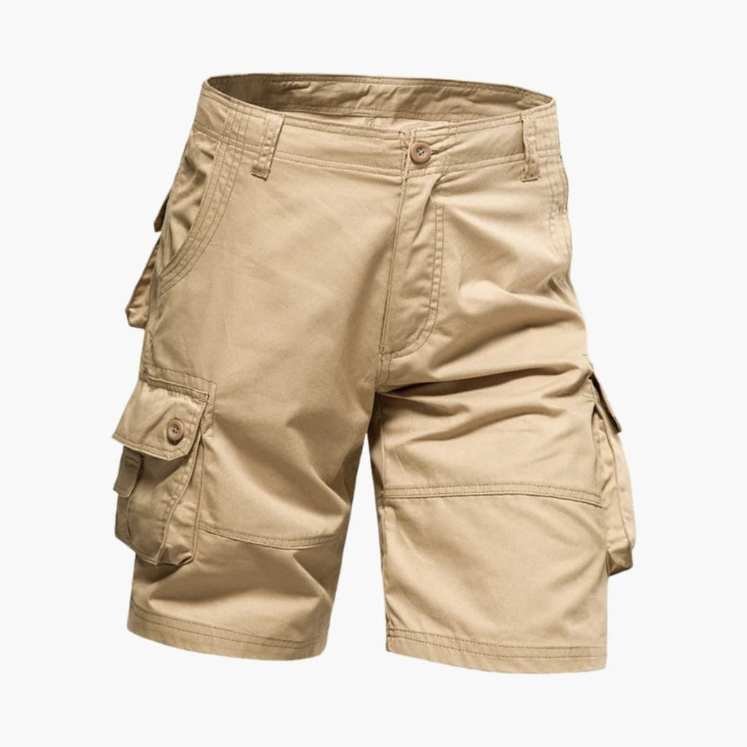 Short cargo homme avec taille ajustable