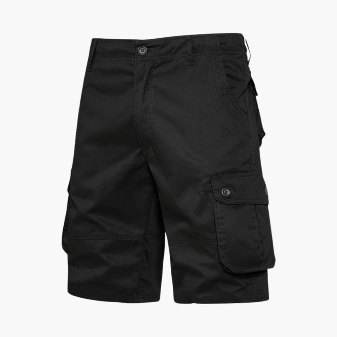 Short cargo homme avec taille ajustable
