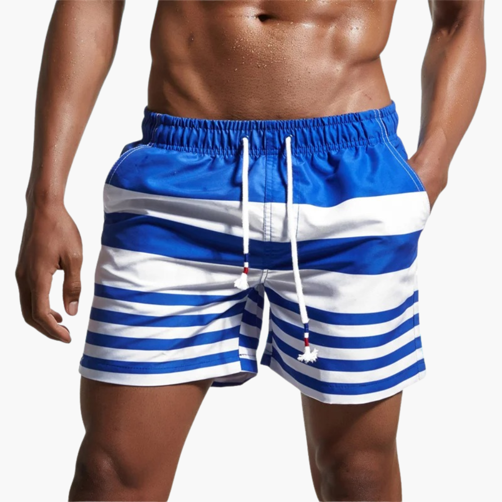 Short de bain pour homme avec poches latérales