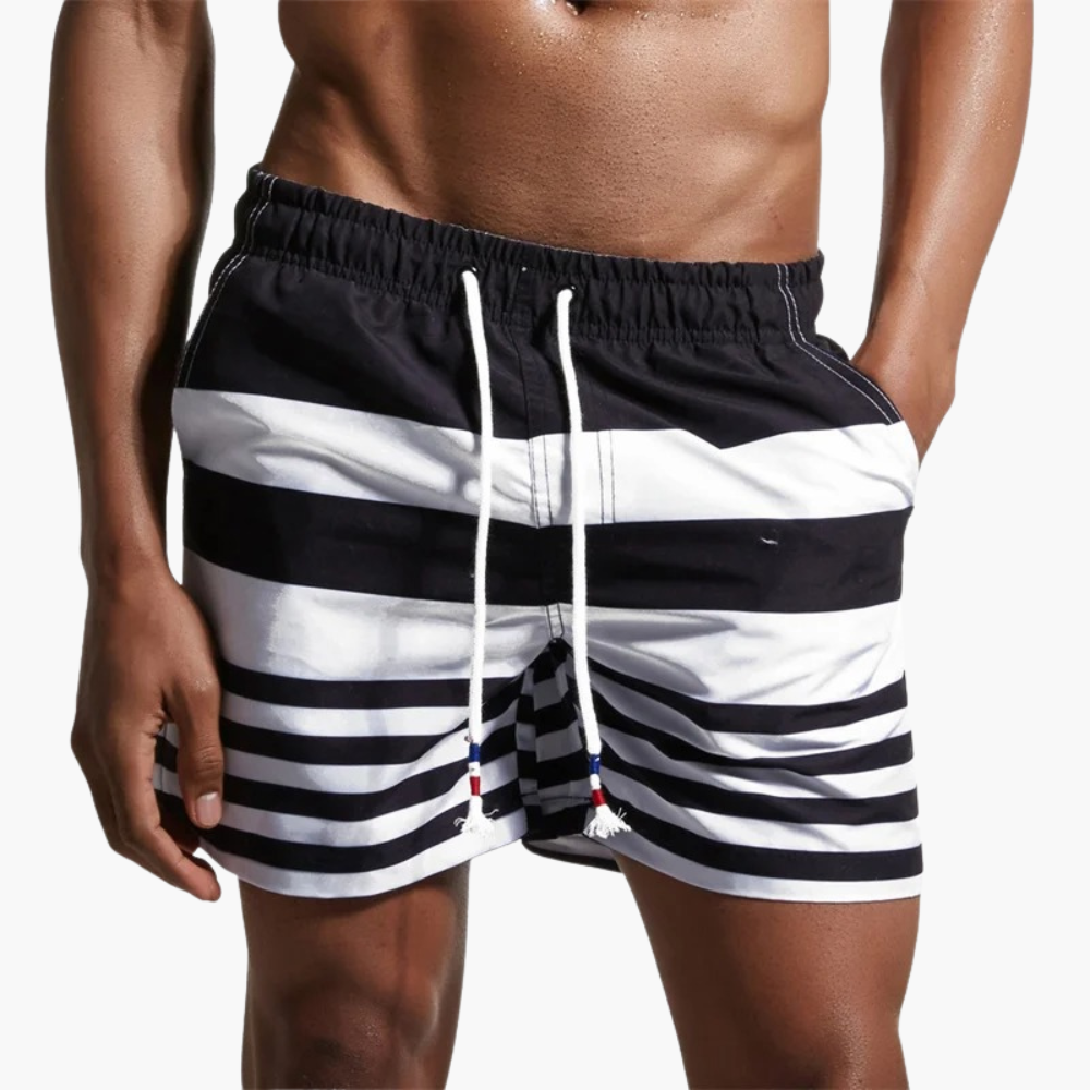 Short de bain pour homme avec poches latérales