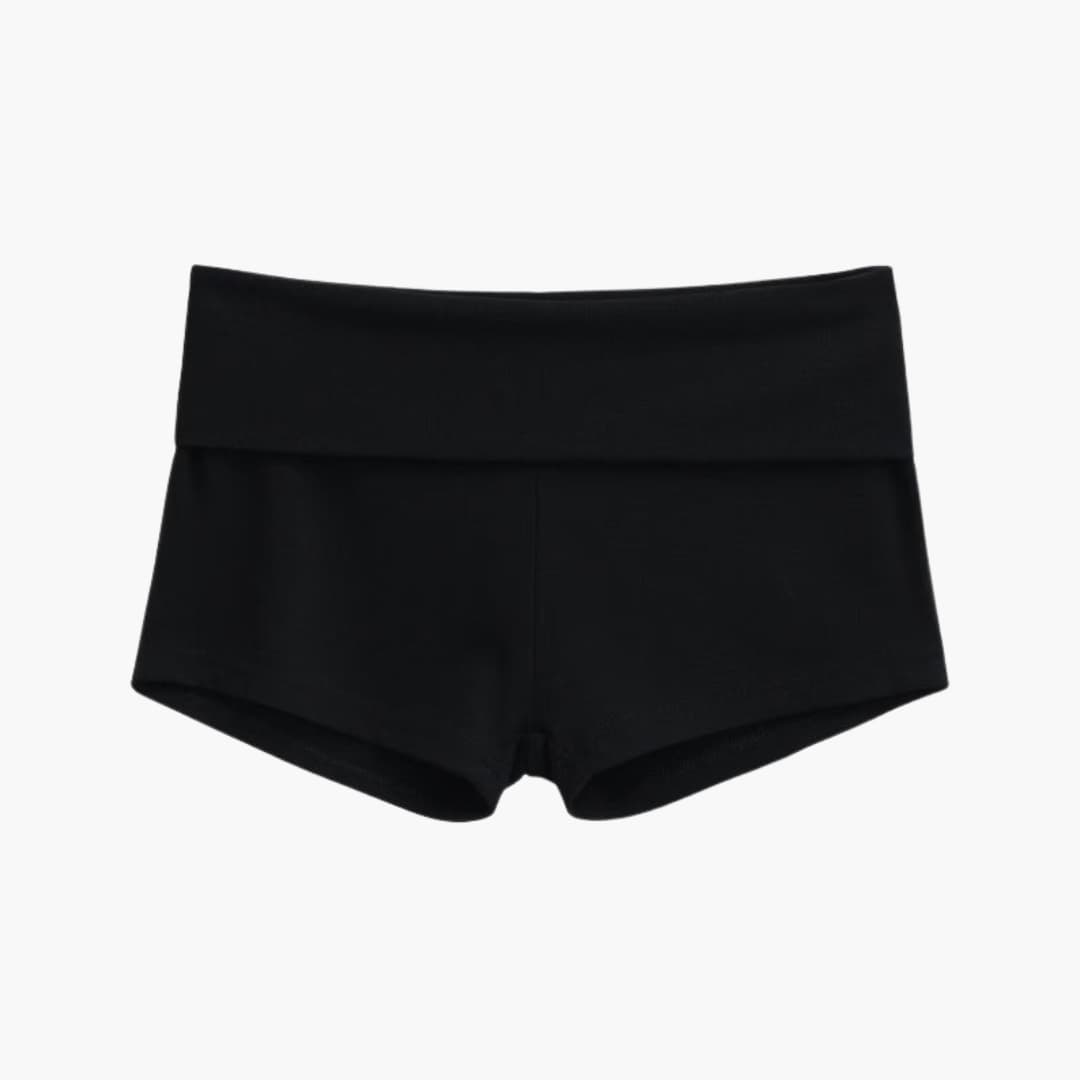Calções de desporto para mulher com cintura larga