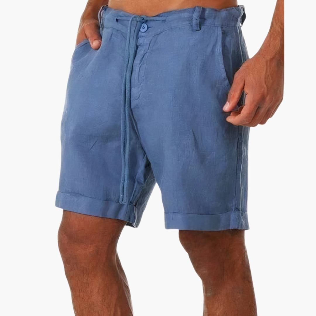 Short homme avec poches latérales