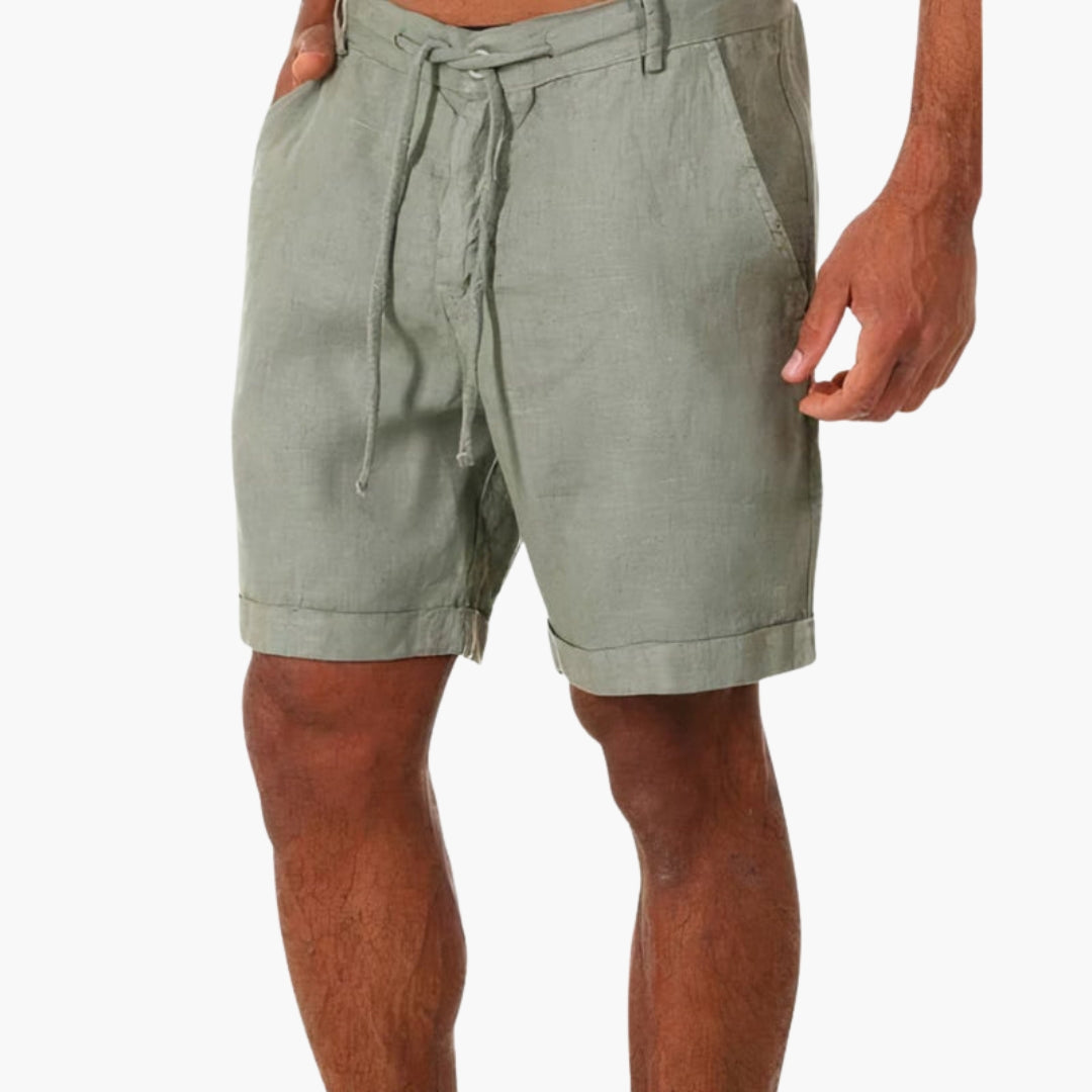 Short homme avec poches latérales