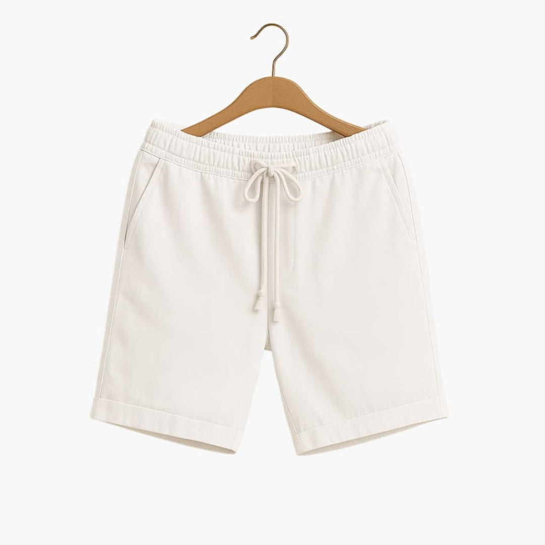 Short homme avec taille à cordon