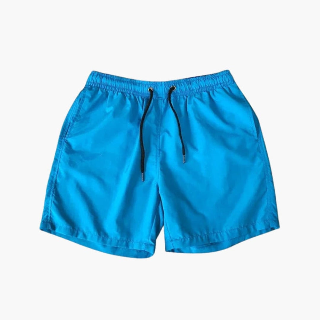Short homme avec taille à cordon et poches latérales