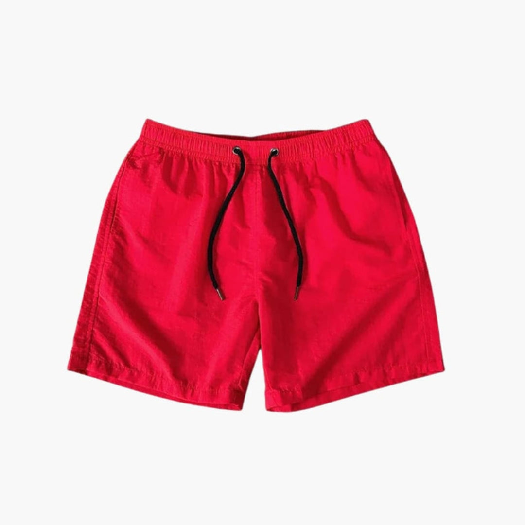 Short homme avec taille à cordon et poches latérales