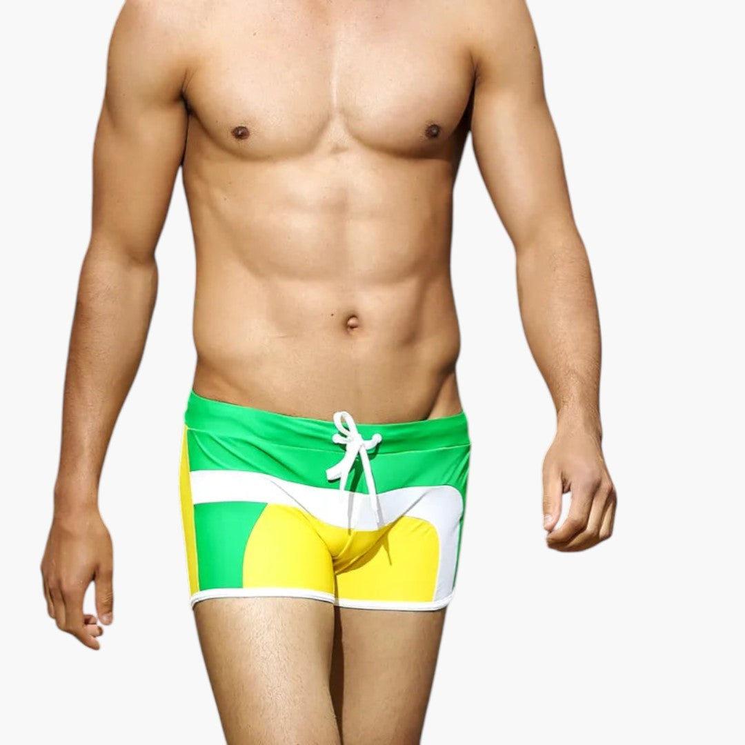 Shorts de bain pour hommes a poches latérales