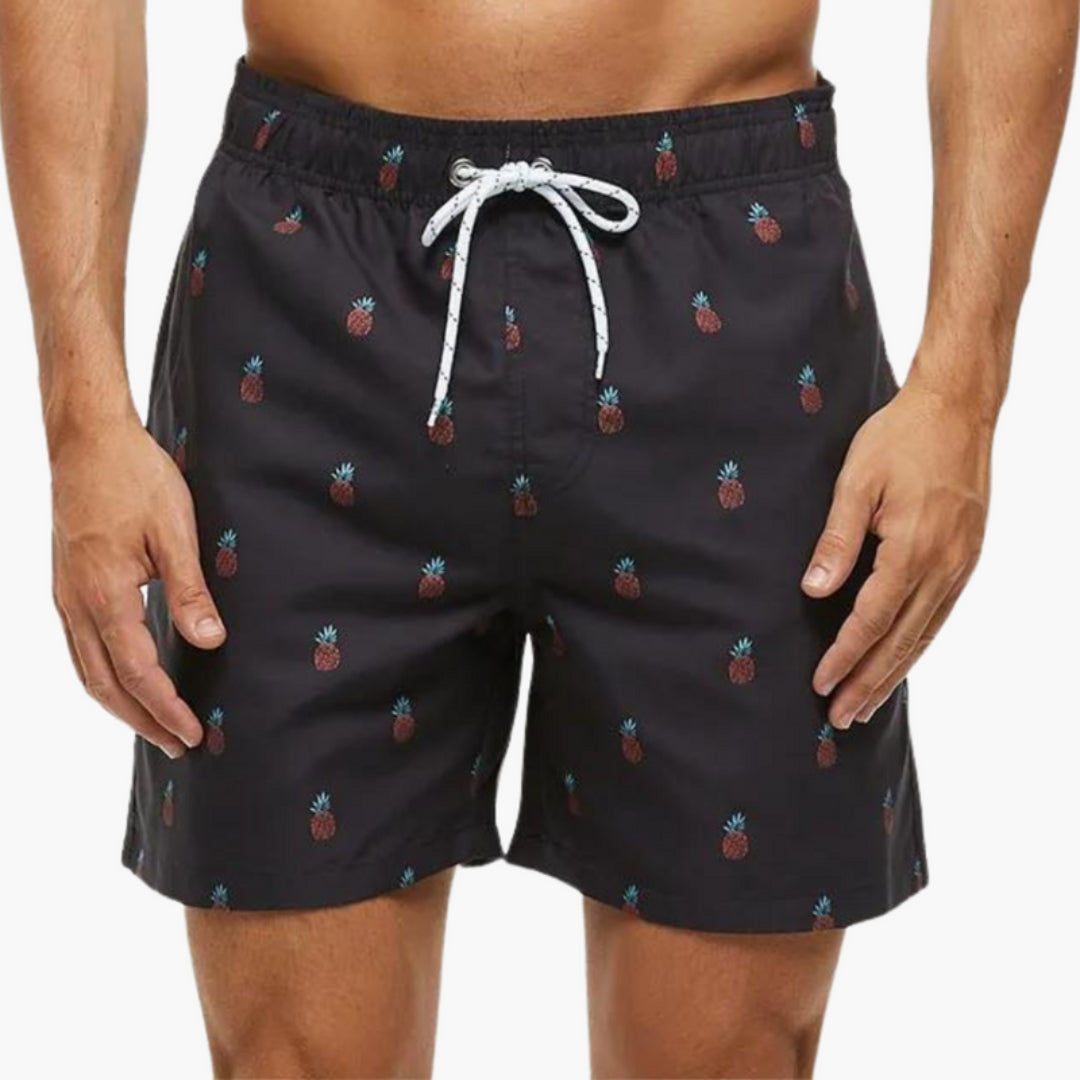 Shorts de bain pour hommes avec slip intégré