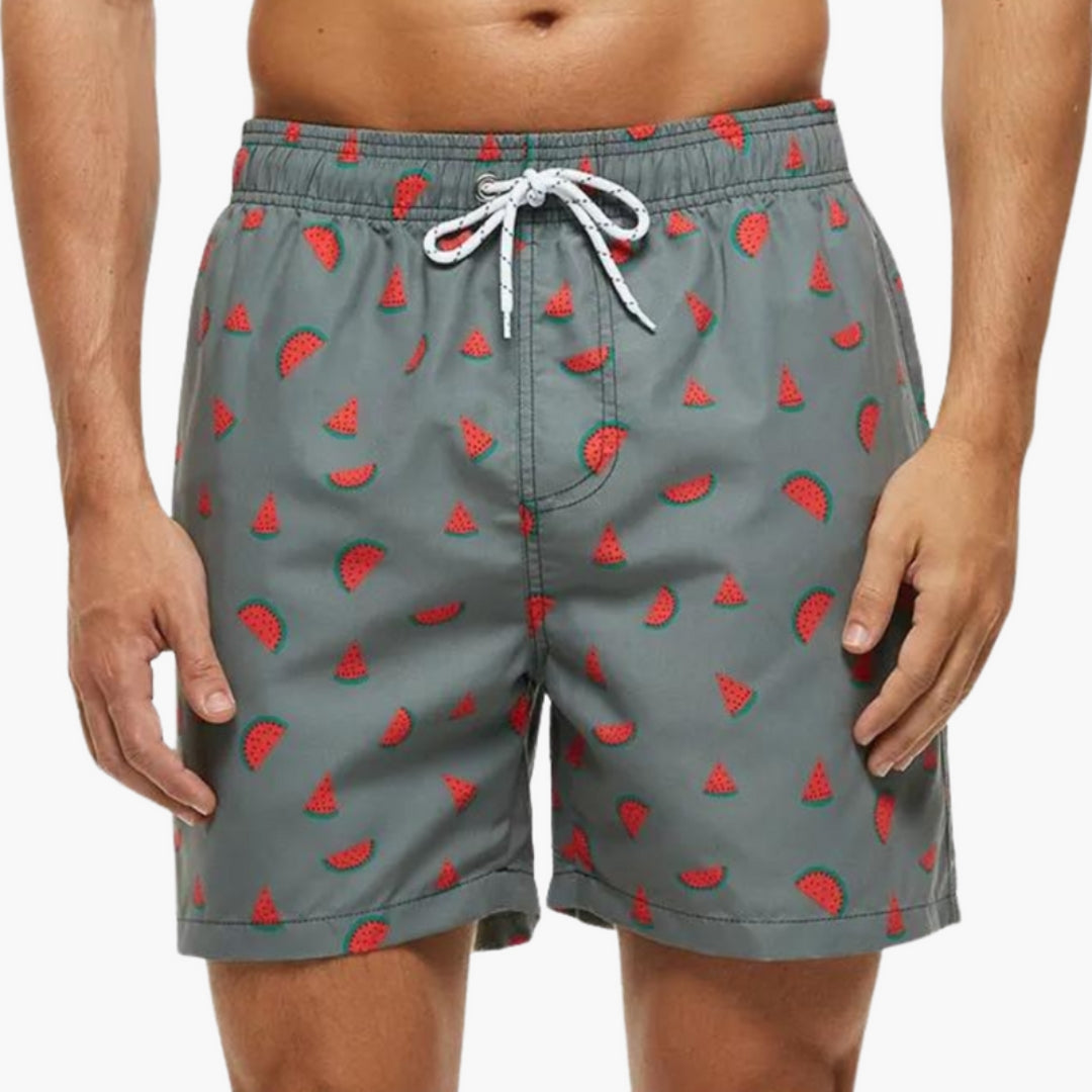 Shorts de bain pour hommes avec slip intégré