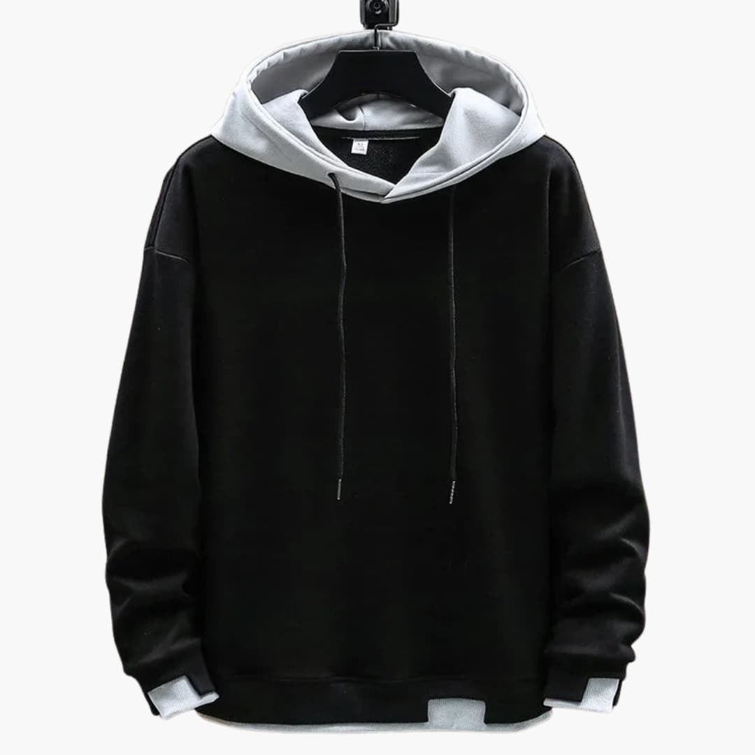Sweat à capuche homme avec cordon de serrage