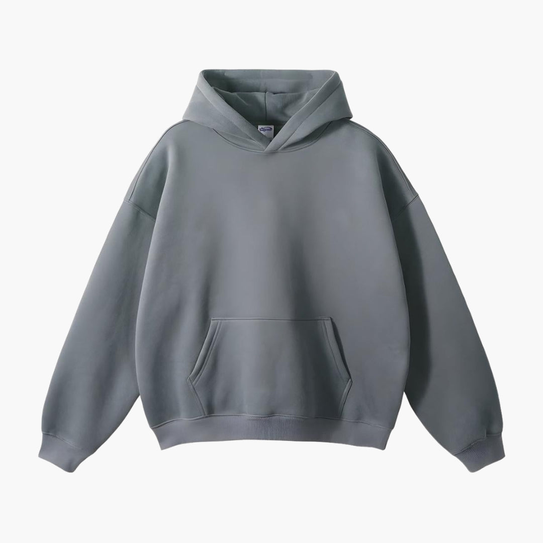 Sweat à capuche homme coupe ample avec poche kangourou
