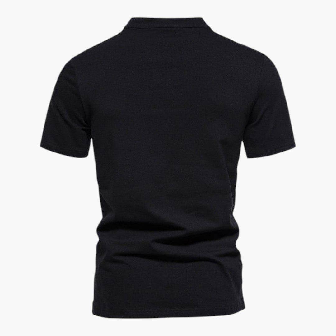 T shirt Homme a Col en V et Manches Courtes
