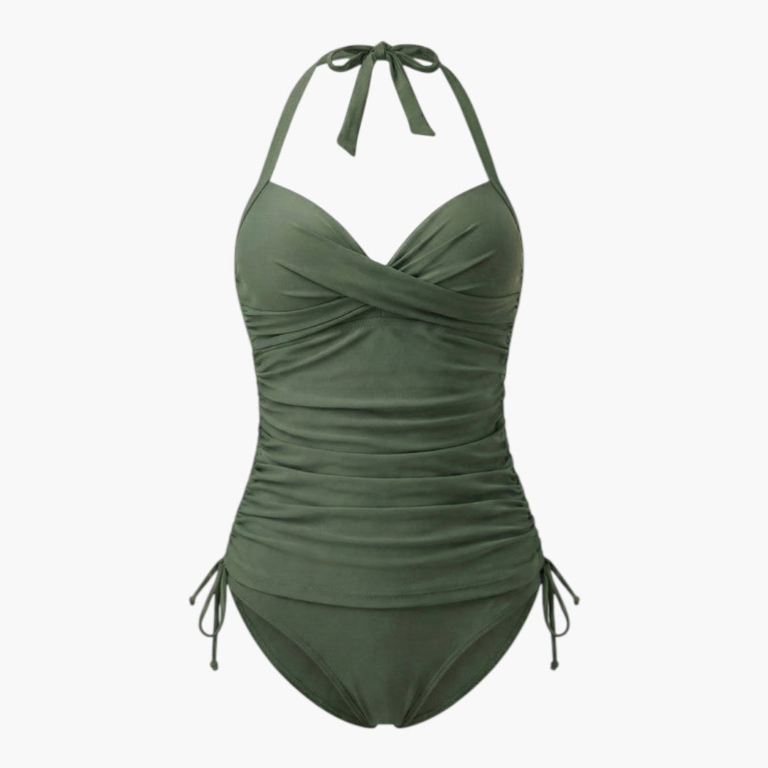 Tankini para mulheres com decote em V