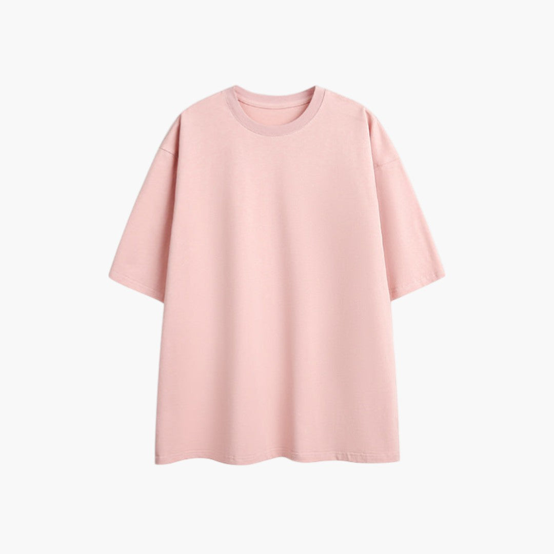 T shirt Homme avec Manches Courtes et Col Rond