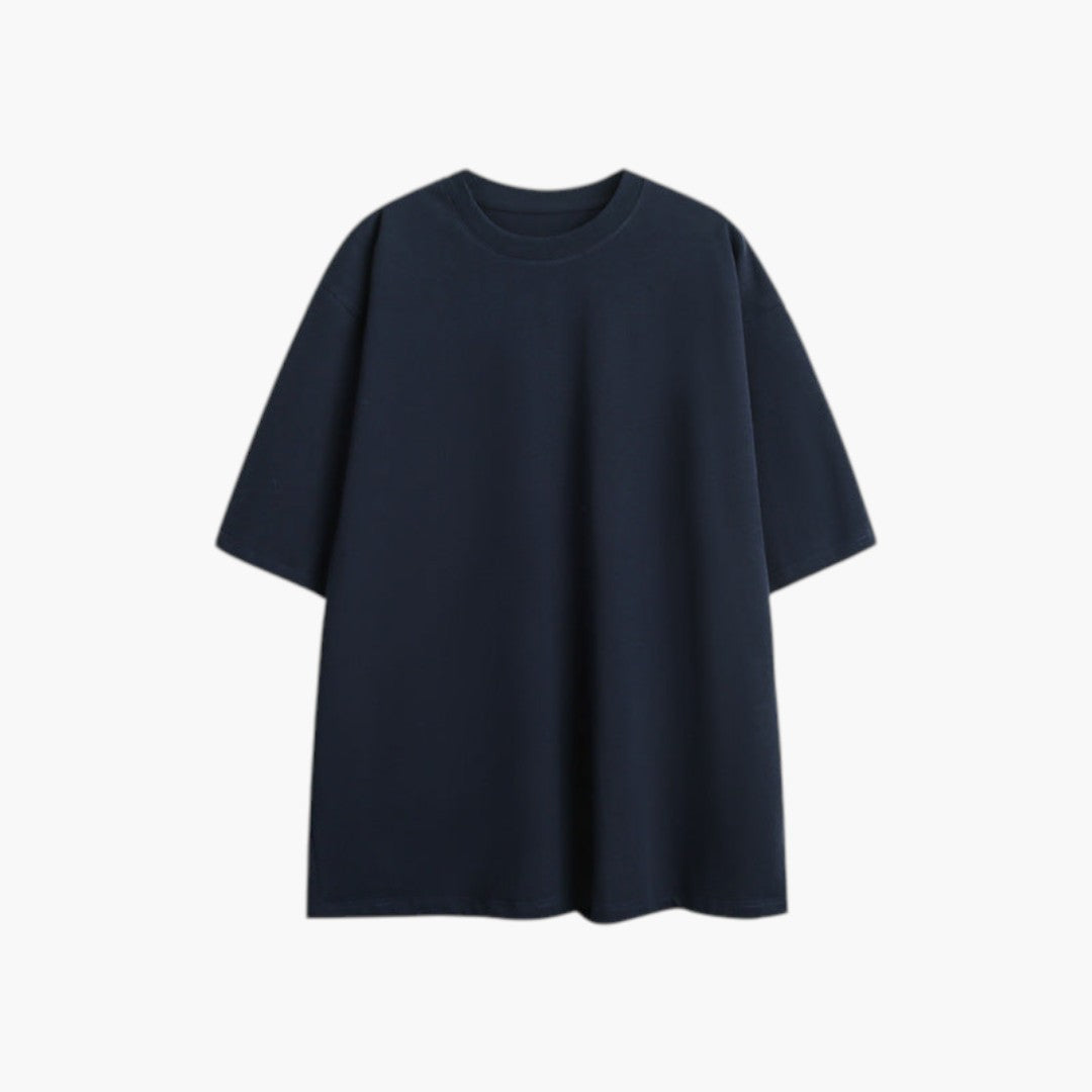 T shirt Homme avec Manches Courtes et Col Rond