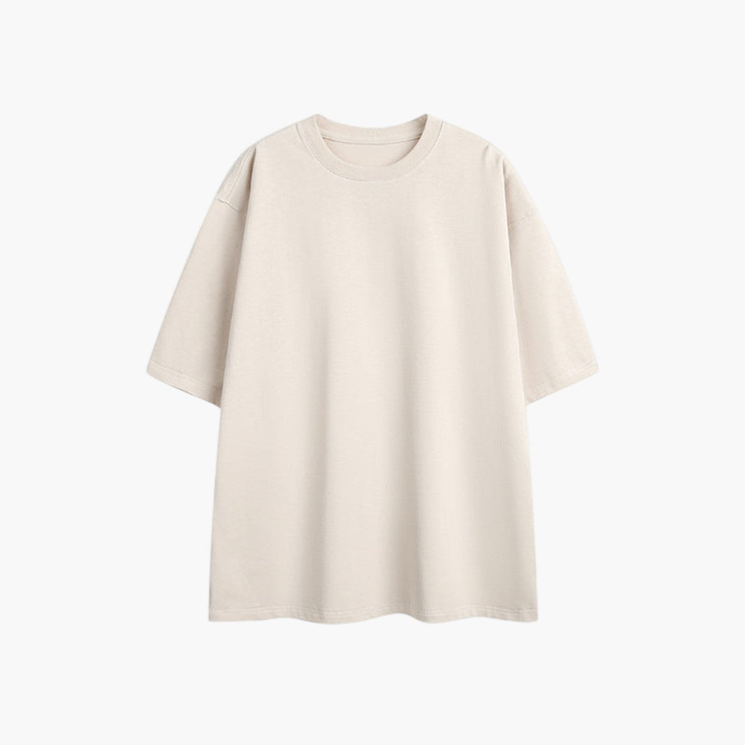 T shirt Homme avec Manches Courtes et Col Rond