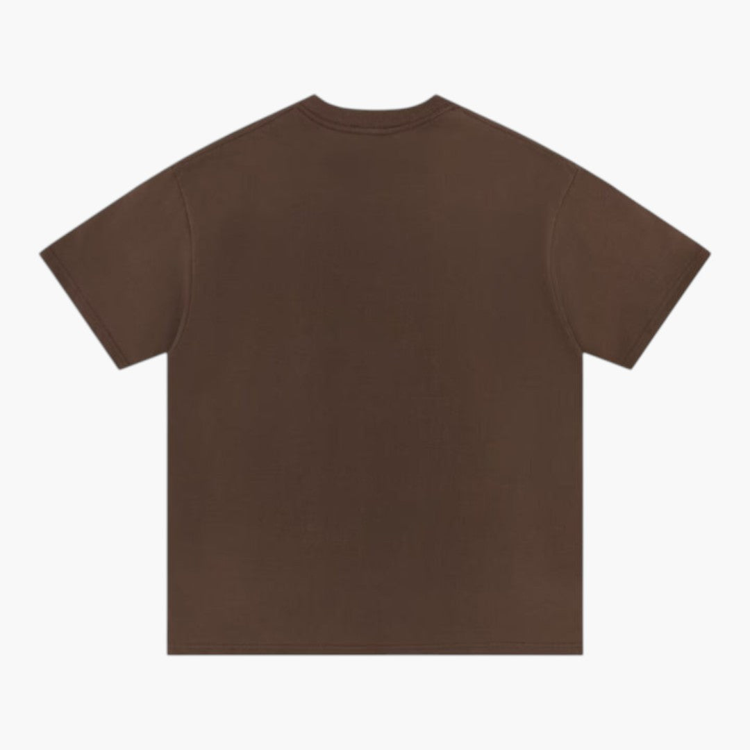 T shirt homme à col rond et coupe oversize