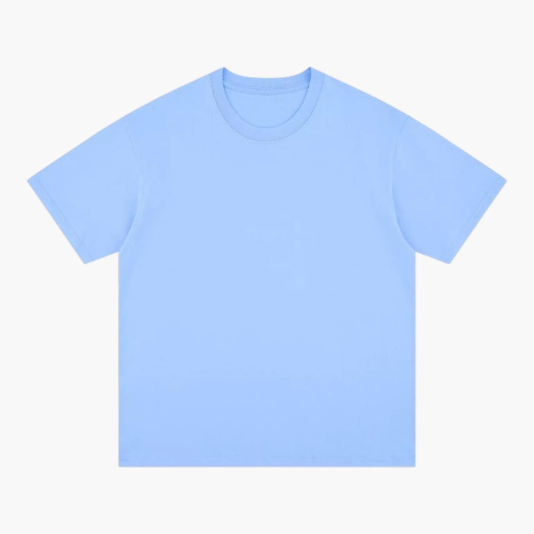 T shirt homme à col rond et coupe oversize