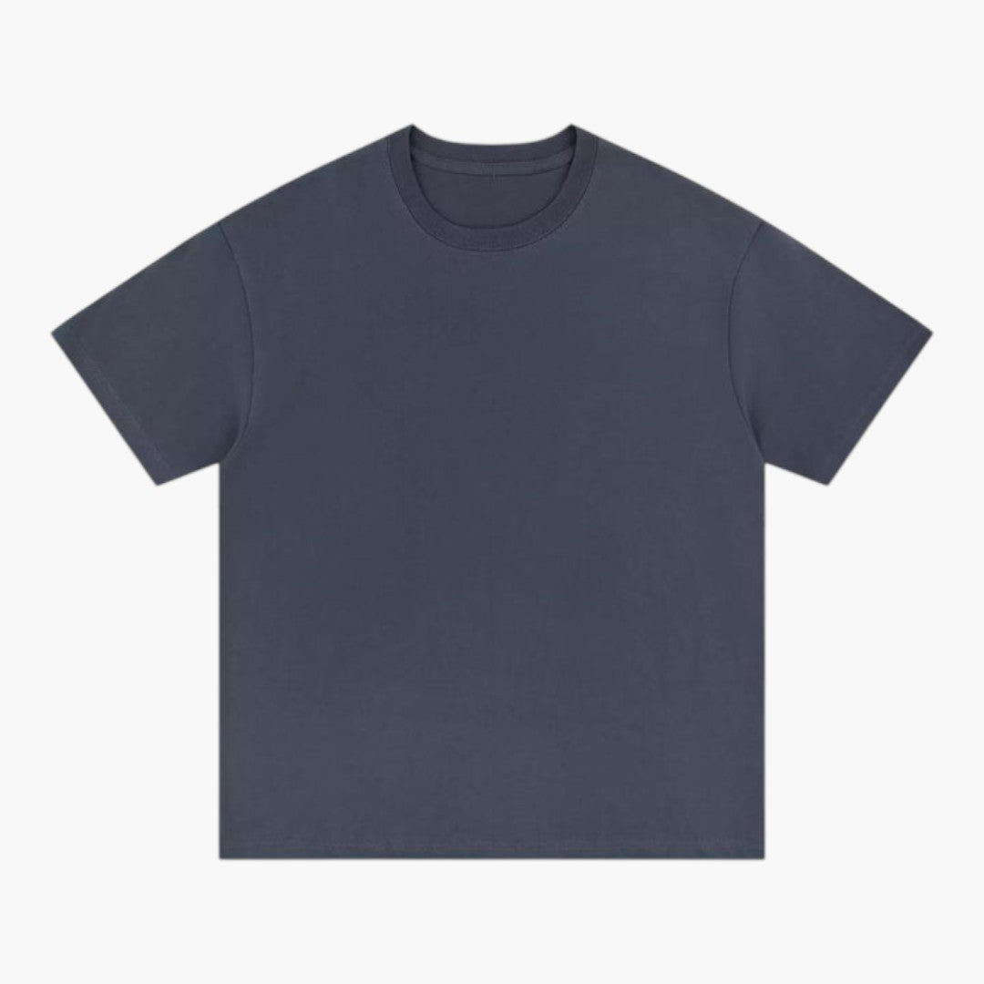 T shirt homme à col rond et coupe oversize