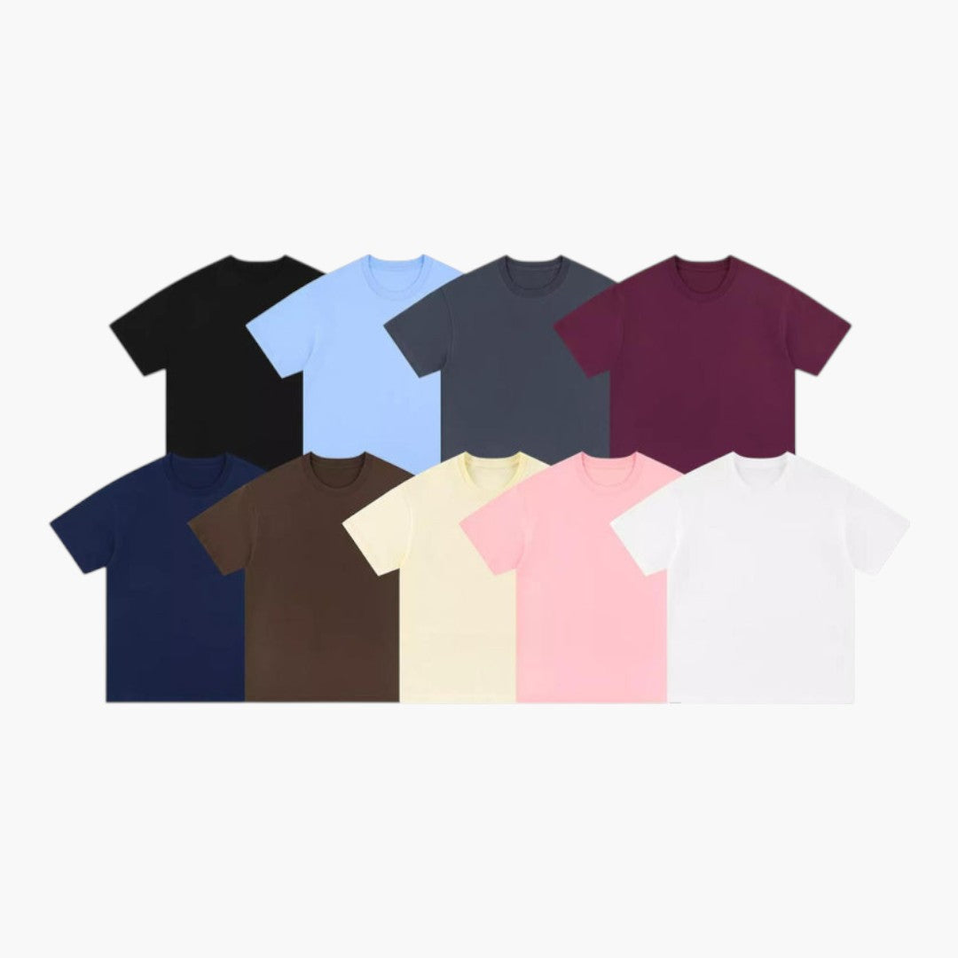 T shirt homme à col rond et coupe oversize