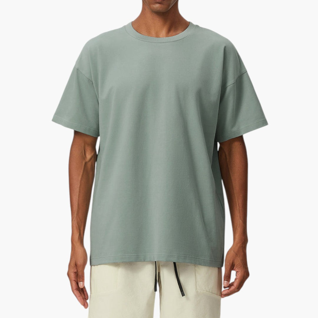 T shirt homme col rond àvec manches courtes