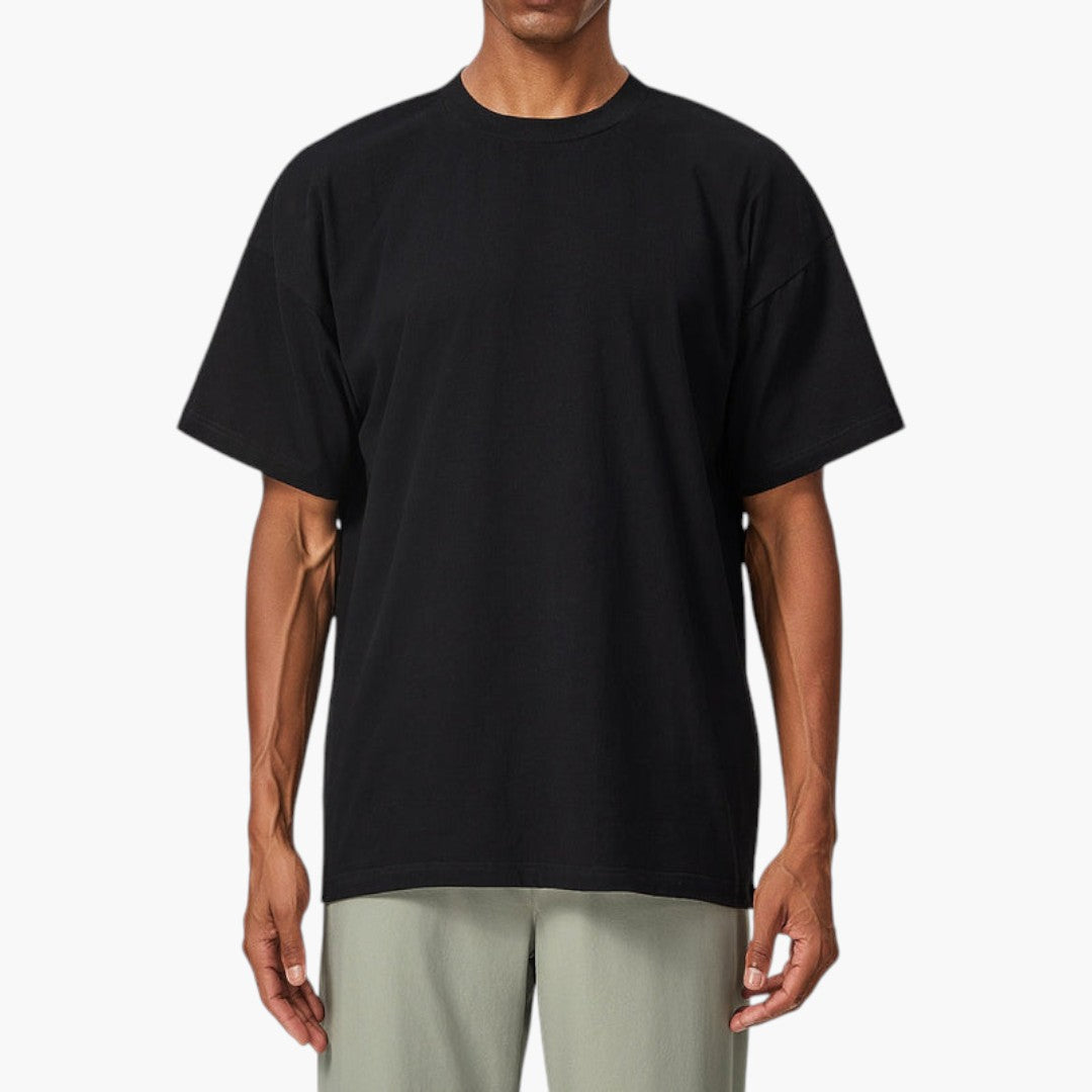 T shirt homme col rond àvec manches courtes