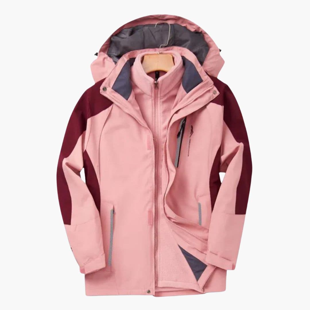 Veste 3-en-1 homme pour l’extérieur avec capuche