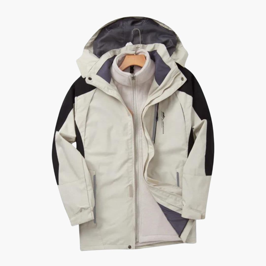Veste 3-en-1 homme pour l’extérieur avec capuche