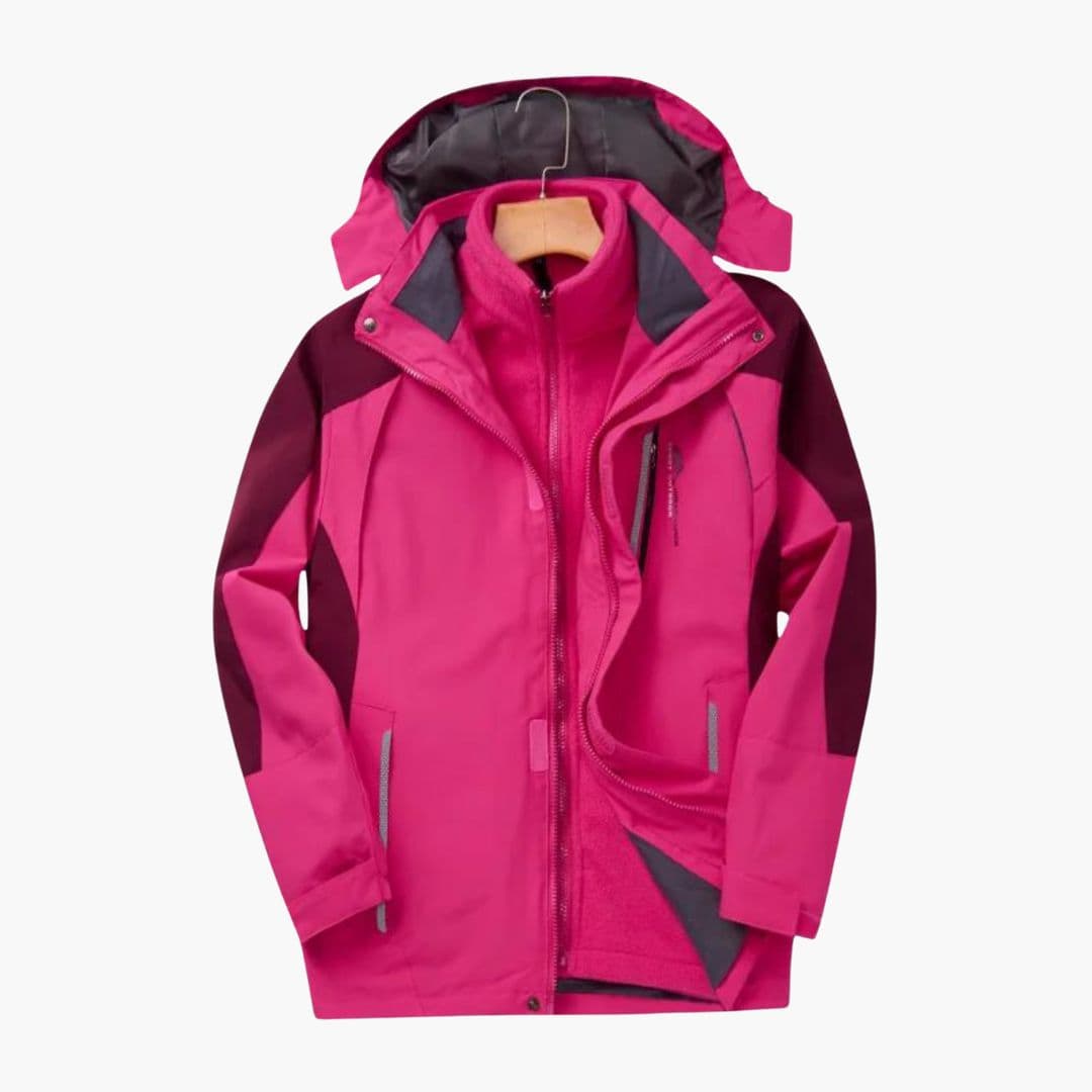 Veste 3-en-1 homme pour l’extérieur avec capuche