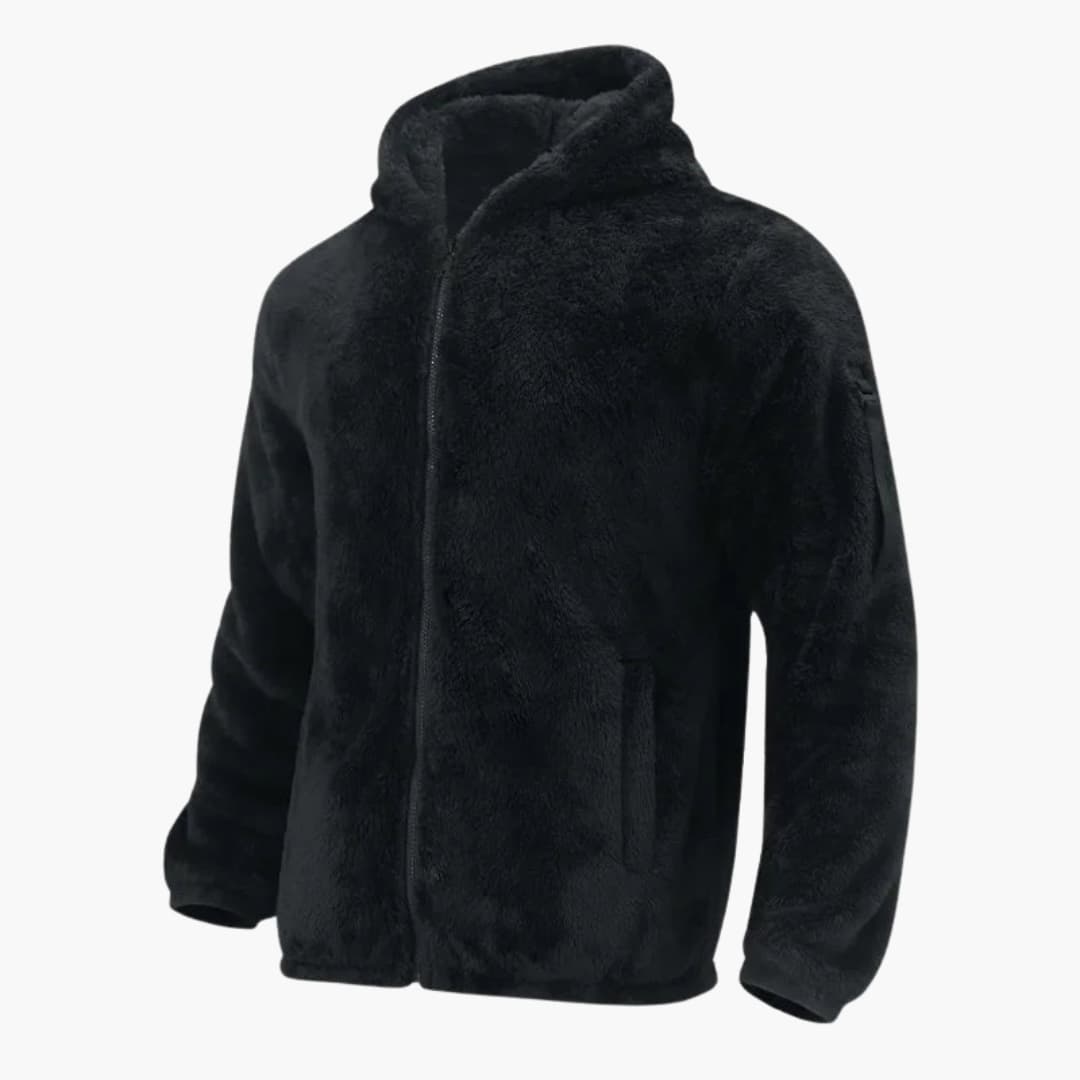 Veste à capuche pour homme avec fermeture éclair