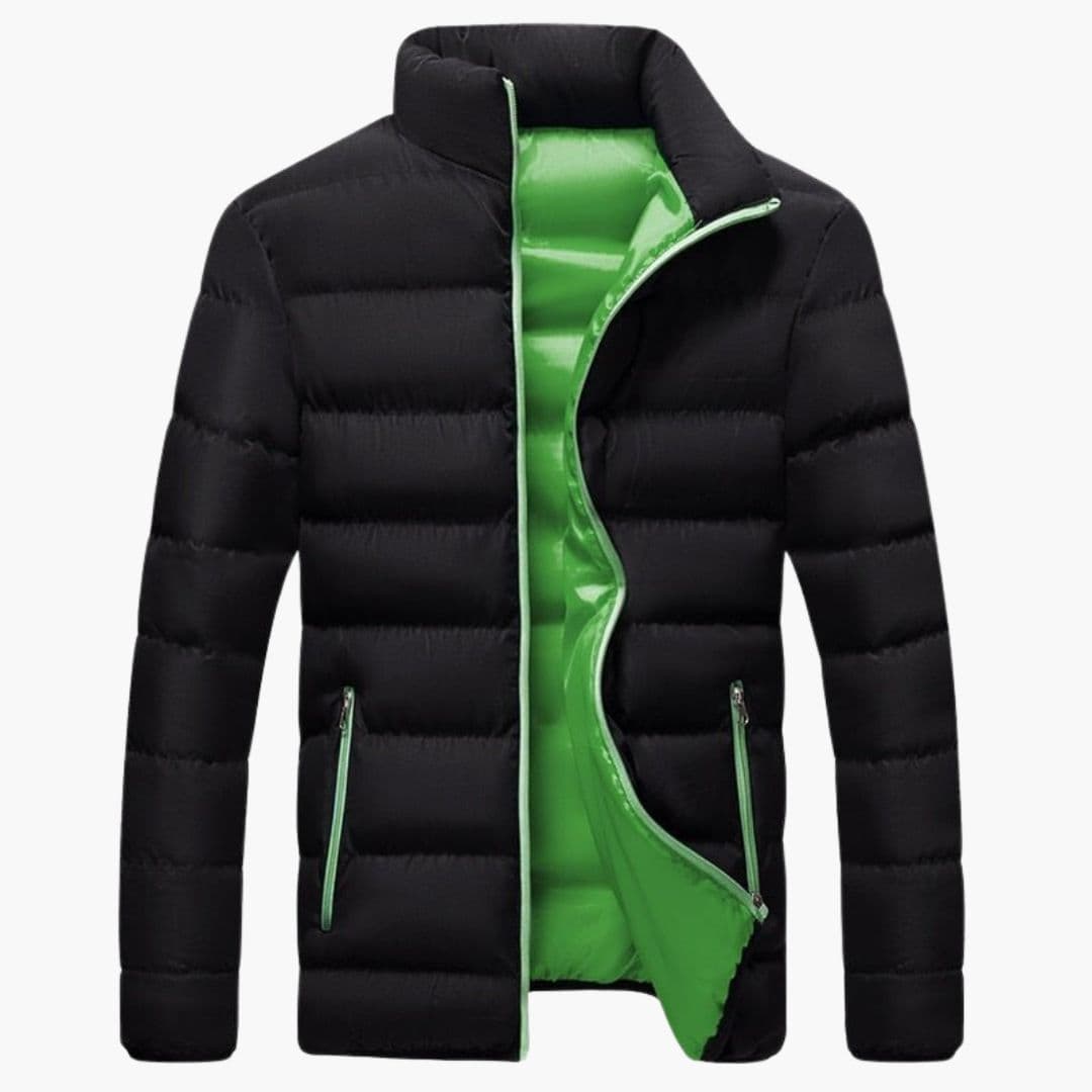 Veste d’hiver homme matelassée avec poches zippées