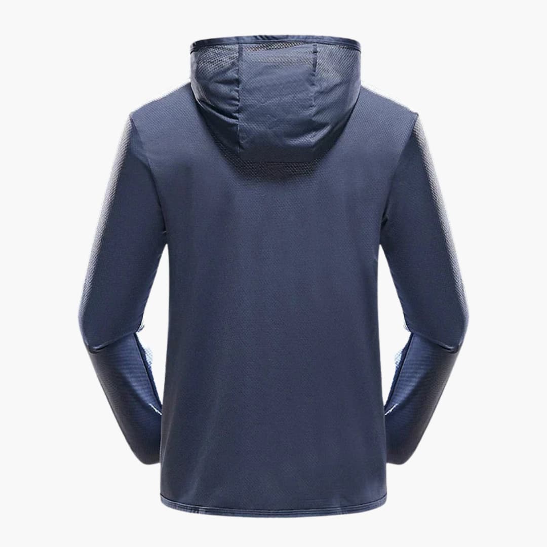 Veste de sport femme avec capuche et fermeture zippée