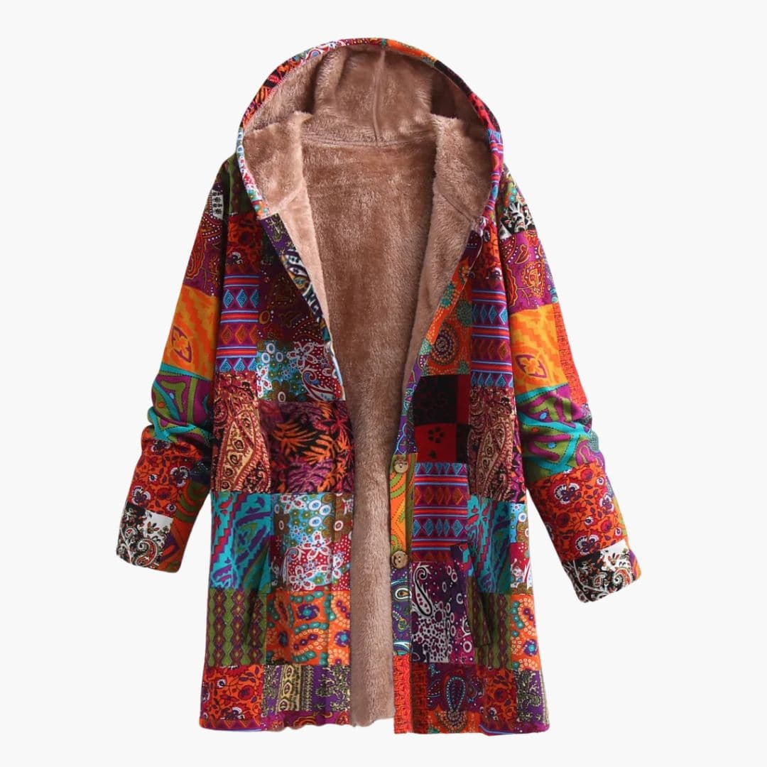 Veste polaire femme à capuche