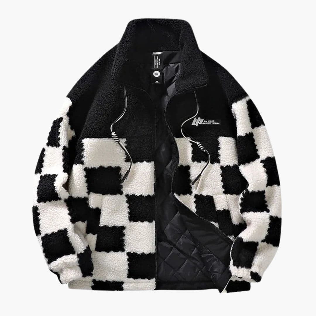 Veste polaire homme avec fermeture éclair