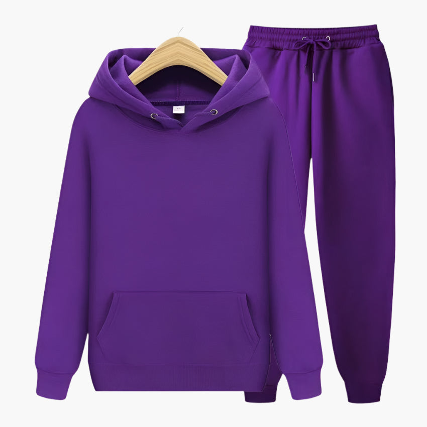 Ensemble Survêtement Homme avec Hoodie et Pantalon de Jogging